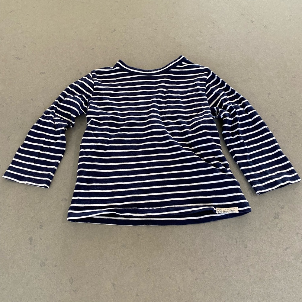 Baby Gap Striped Toddler Long Sleeve Shirt